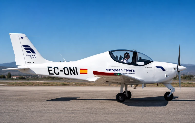 Tecnam P2010 TDI de European Flyers. Foto: European Flyers